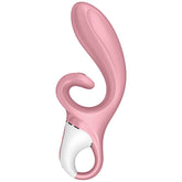 SATISFYER - APLICACIÓN VIBRADORA HUG ME CONEJO ROSA
